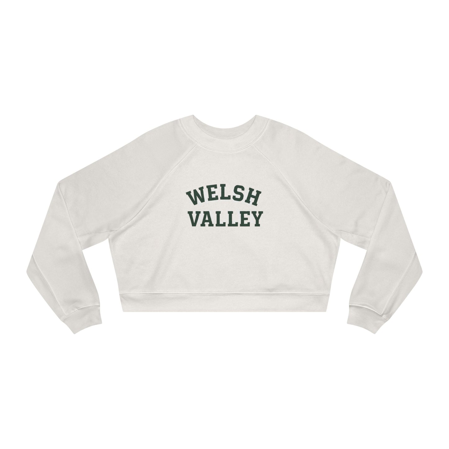 Welsh Valley Cozy Women's Cropped Fleece Pullover