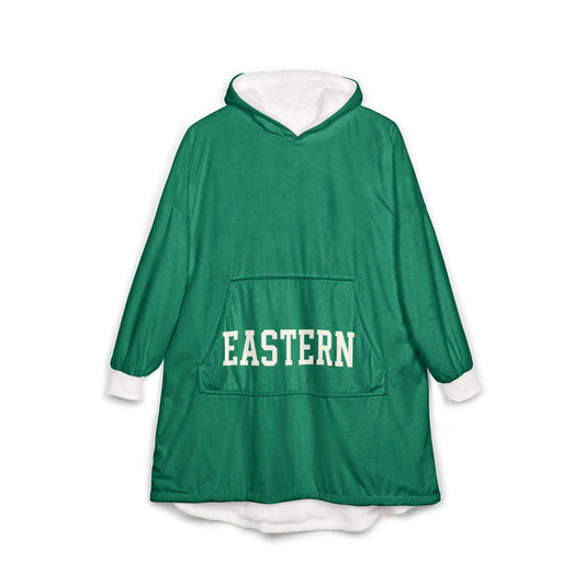 Cozy Unisex Hooded Blanket for Home and Outdoor, Perfect for Movie Nights, Camping, Sports Events, Gifts for All Occasions, 'EASTERN' Design