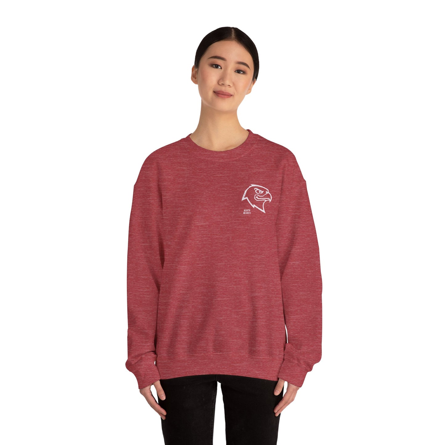 NMS Hawks Cozy Adult Collegiate Sweatshirt, Unisex Crewneck