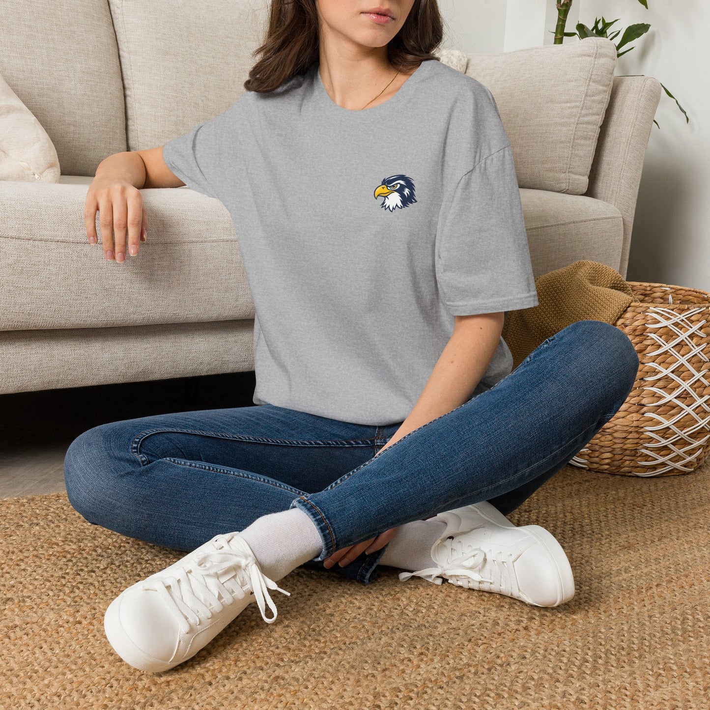 NMS HAWK Logo Gildan Soft ADULT T-Shirt