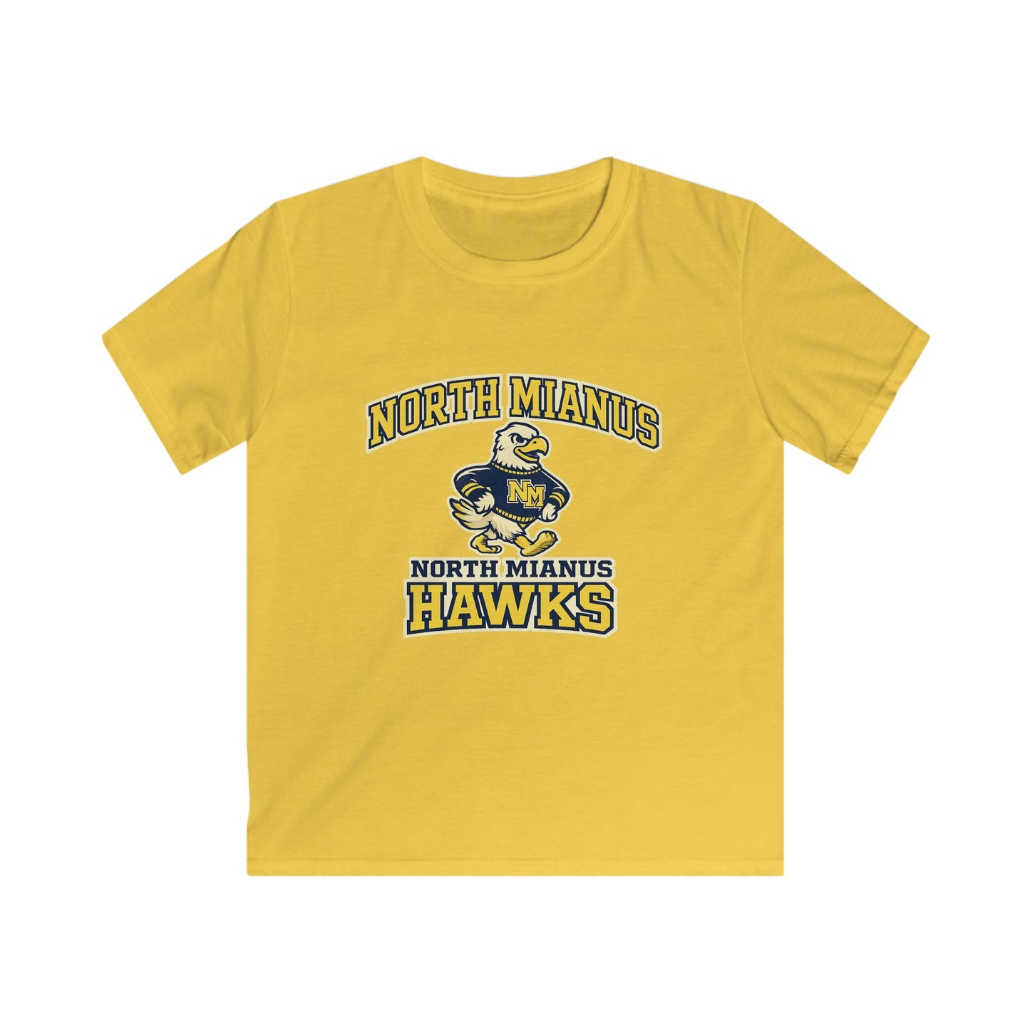 NMS Hawks YOUTH Softstyle Tshirt