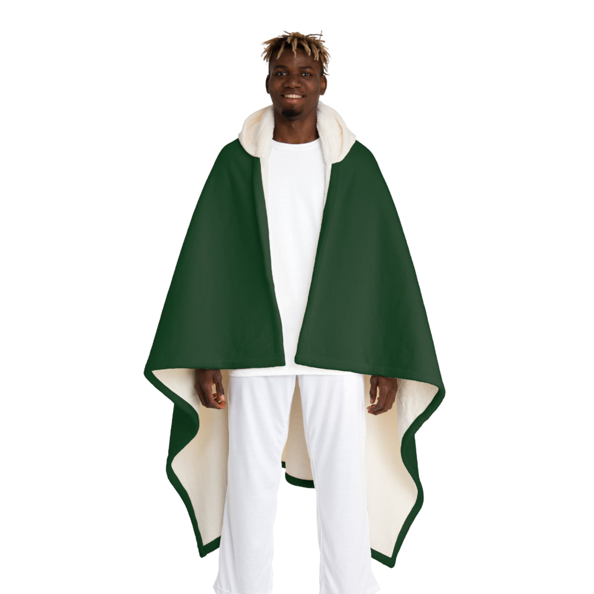 The Leffell School Hooded Sherpa Blanket