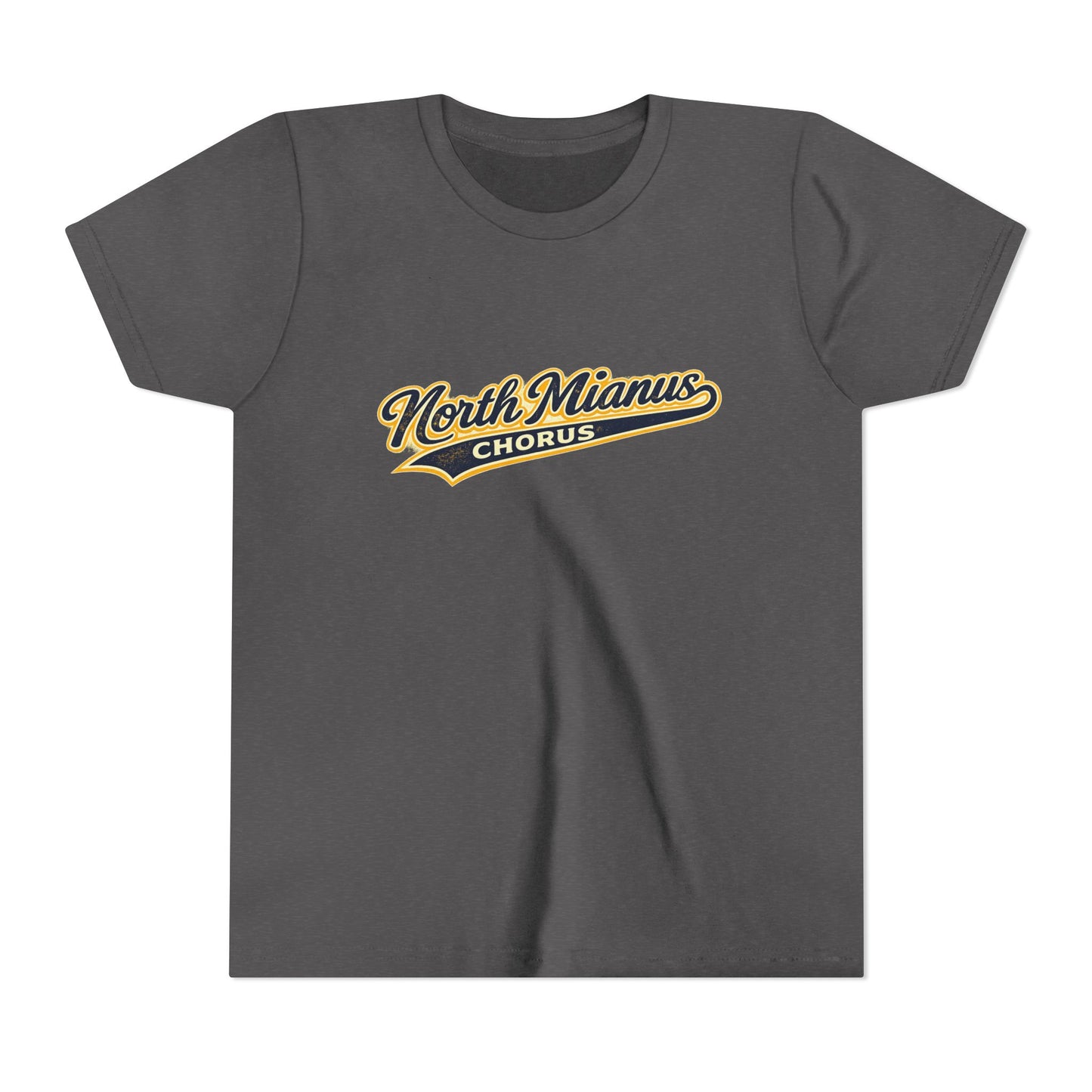 KIDS North Mianus Chorus Baseball T-Shirt YOUTH SIZE