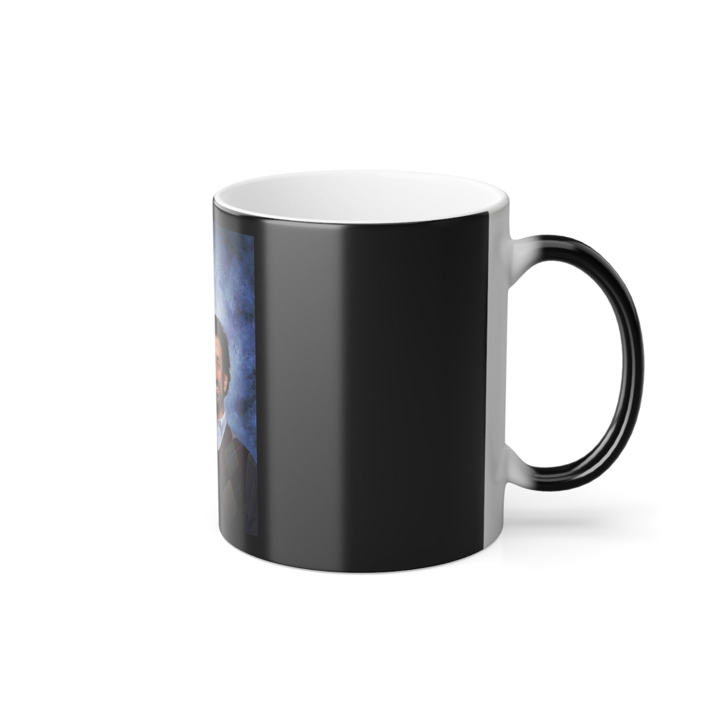 Color-Changing Photo Mug — Custom Portrait Reveal 11oz