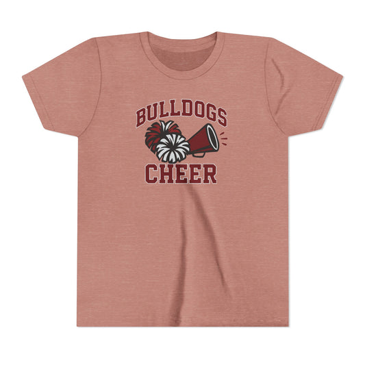 Bulldogs In My Cheerleader Era T-shirt, Soft Bella and Canvas Cheer Shirt, gift for cheerleader, gift for cheer kid