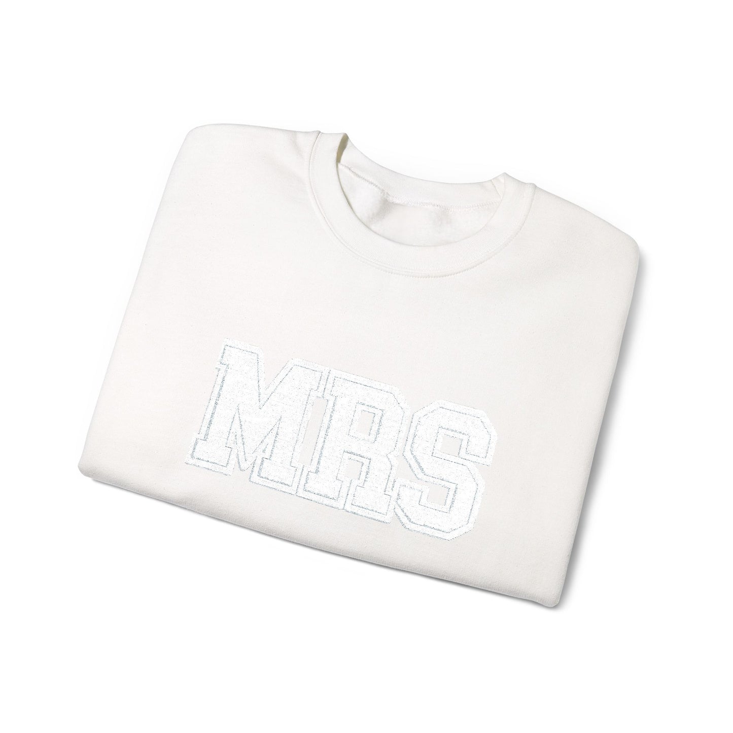 MRS Distressed Logo Crewneck Sweatshirt Bride Gift Engagement Gift Bachelorette