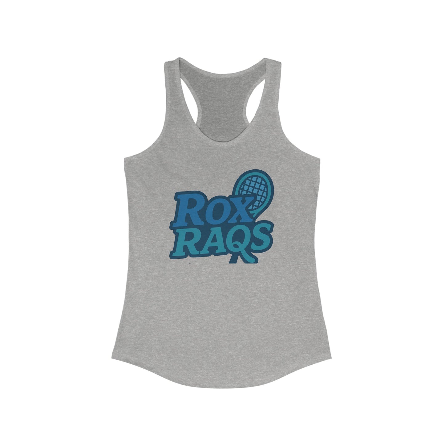 Rox Raqs Womens Tank Top, Tennis Workout Tank Tennis Shirt Tennis Gift Tennis Team Shirt