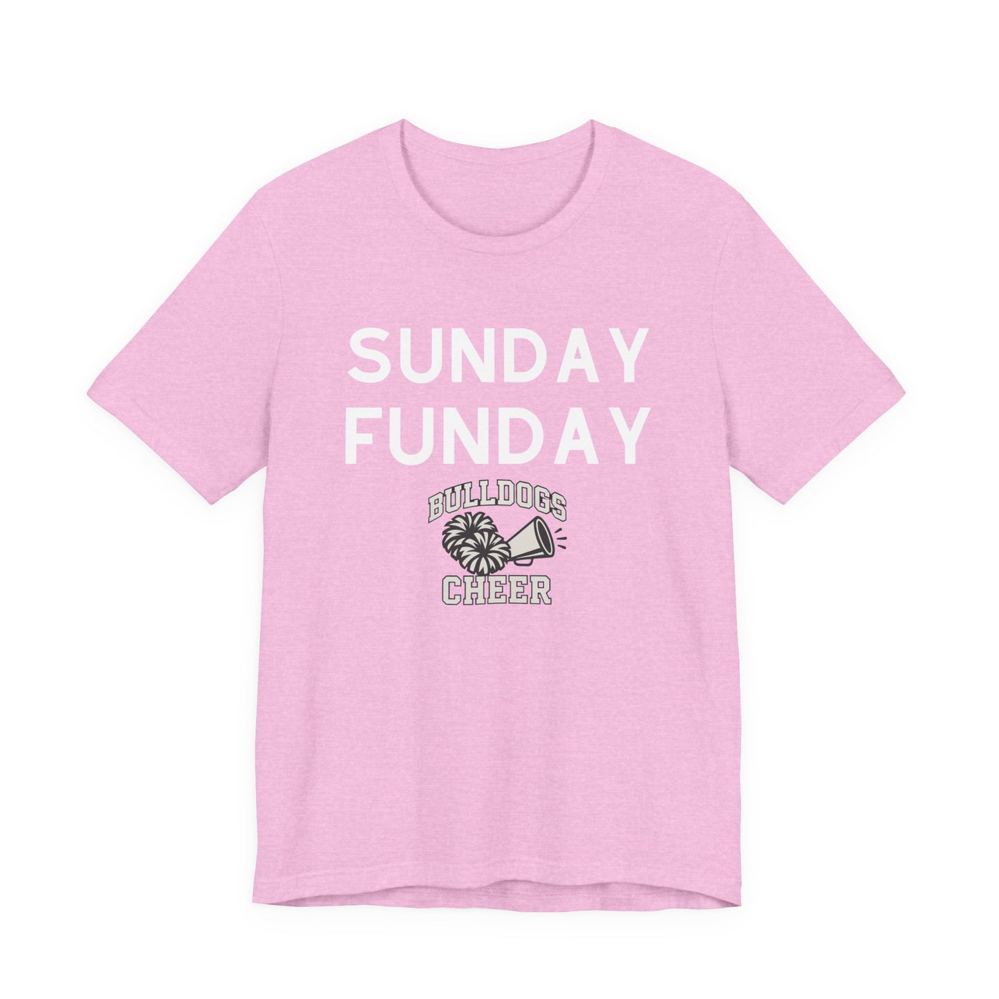 Sunday Funday T-Shirt, Bulldogs Cheer Shirt