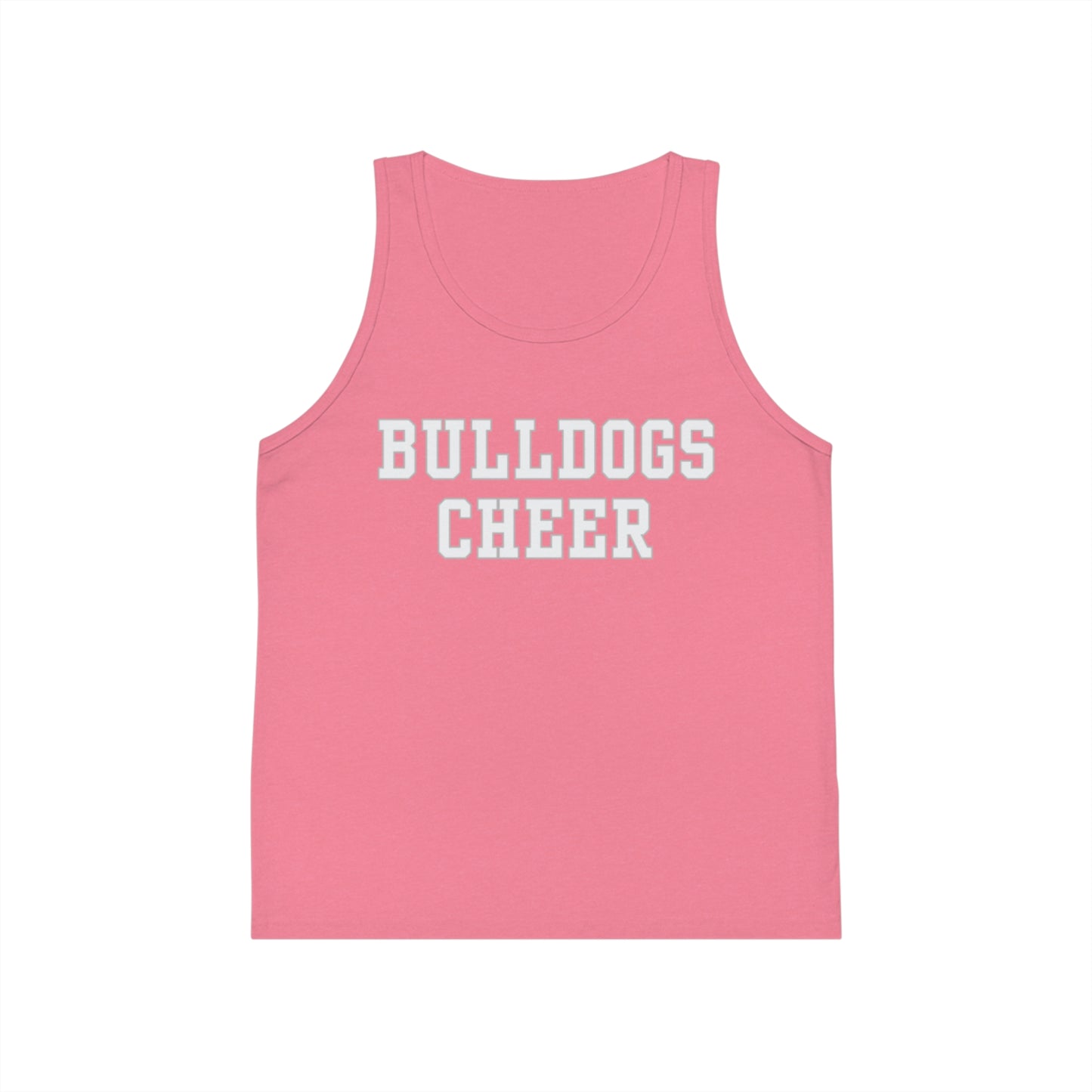 Bulldogs Cheer Girl Tank Top