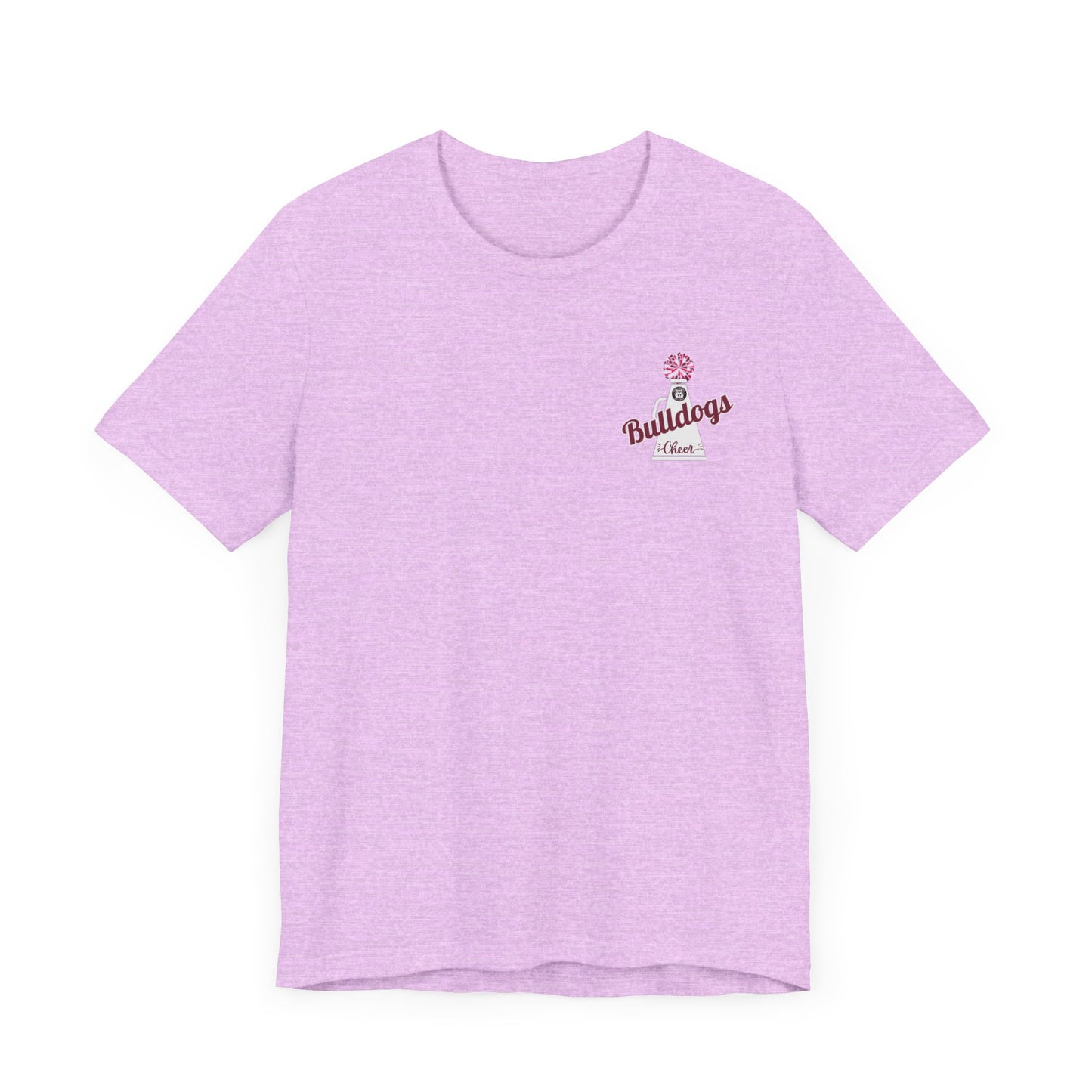 Bulldogs In My Cheerleader Era ADULT Unisex Jersey Short Sleeve Tee