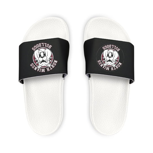 Bulldogs Youth PU Slide Sandals