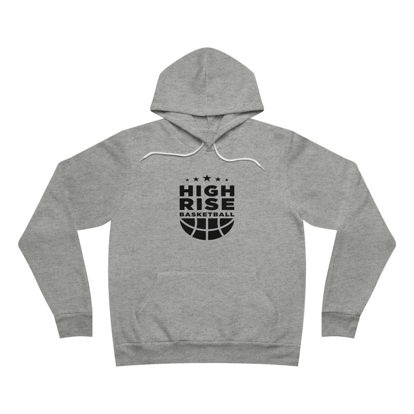 High Rise Basketball Hoodie, Unisex Athletic Pullover, Cozy Sportswear, Basketball Gift, Casual Hoodie