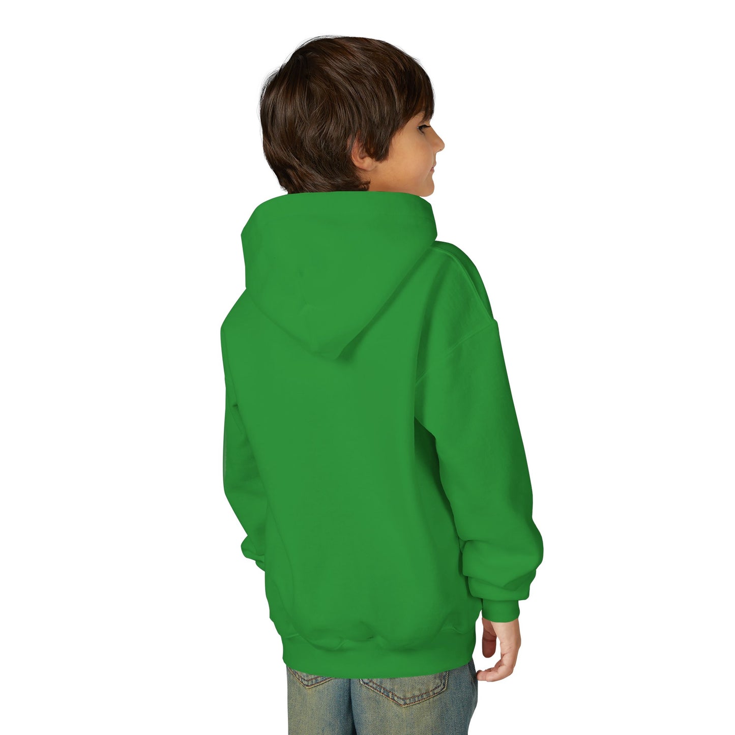 Girls Flag Football Youth Hoodie — Vintage Football Design