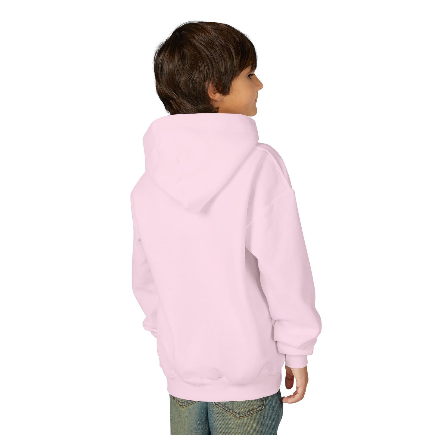 Girls Flag Football Youth Hoodie — Vintage Football Design