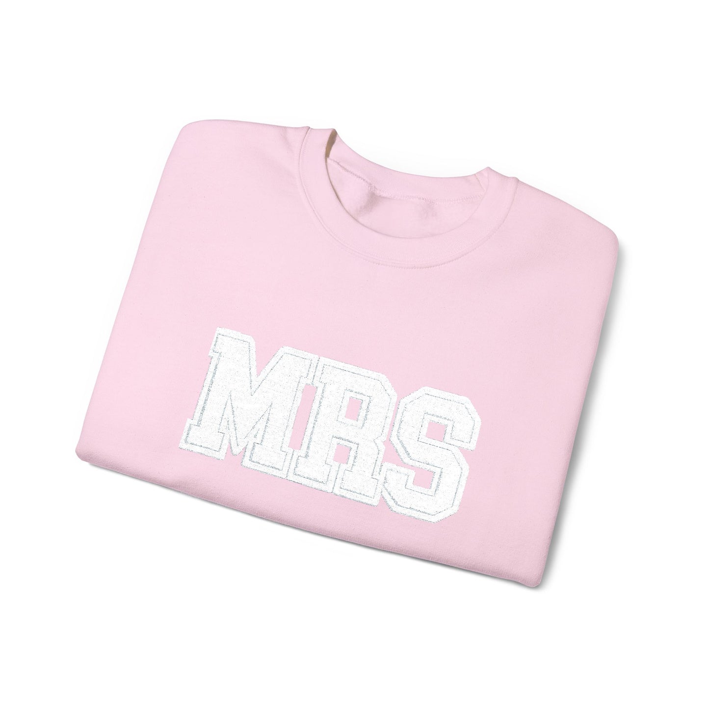 MRS Distressed Logo Crewneck Sweatshirt Bride Gift Engagement Gift Bachelorette
