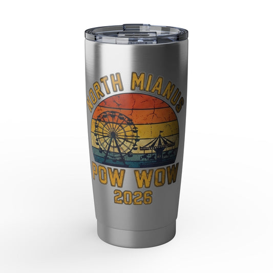 Pow Wow 2026 20oz Tumbler — North Mianus