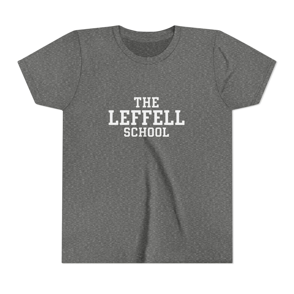 Youth T-Shirt — "The Leffell School" Classic School Logo Tee