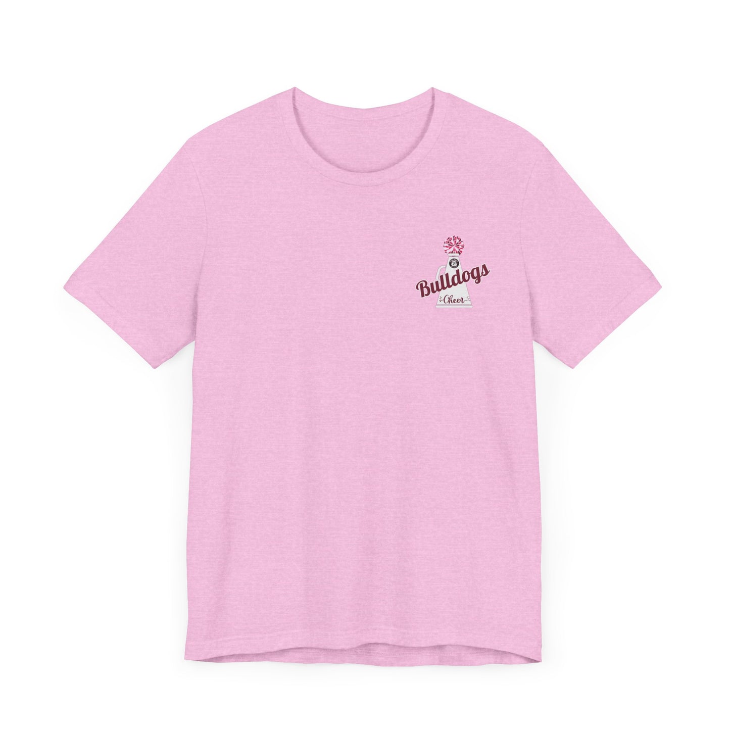 Bulldogs In My Cheerleader Era ADULT Unisex Jersey Short Sleeve Tee
