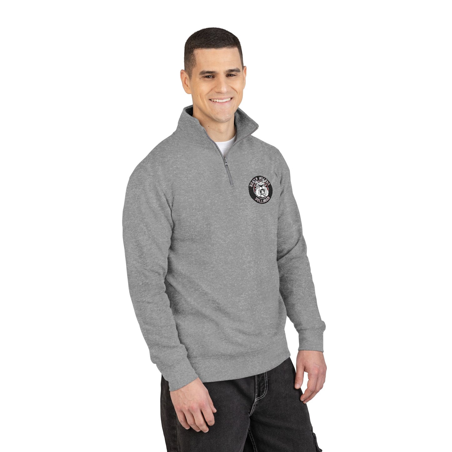 Cozy Embroidered Unisex Fleece Pullover, Perfect for Casual Outings, Gift for Her, Him, Holiday Sweater, Fall Fashion