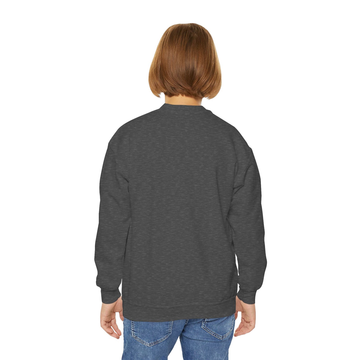 NMS YOUTH Bear Crewneck Sweatshirt — NMS Teddy Graphic
