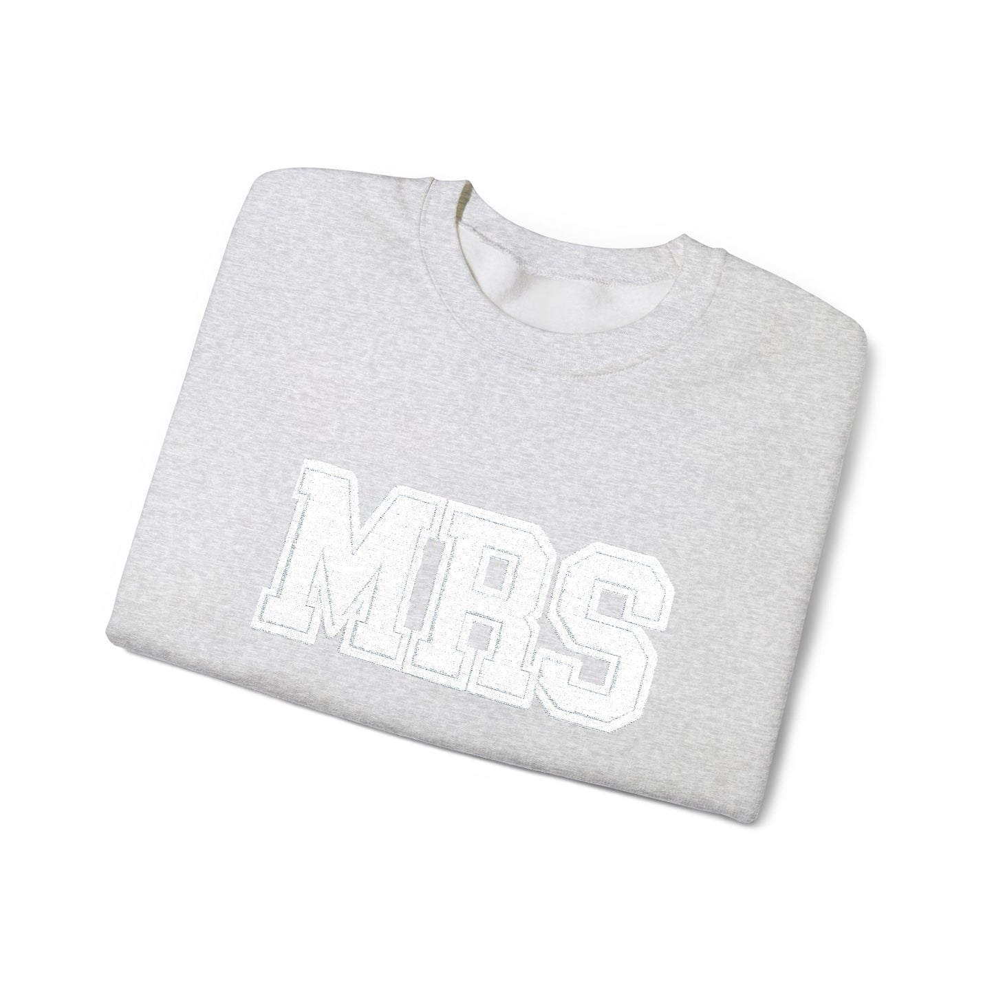 MRS Distressed Logo Crewneck Sweatshirt Bride Gift Engagement Gift Bachelorette