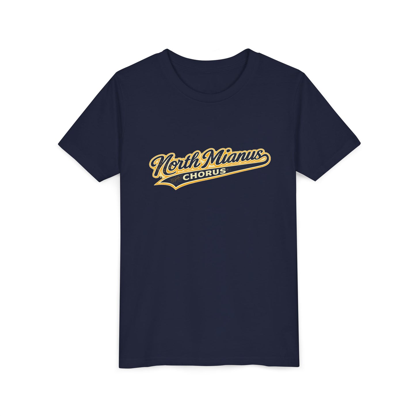 KIDS North Mianus Chorus Baseball T-Shirt YOUTH SIZE