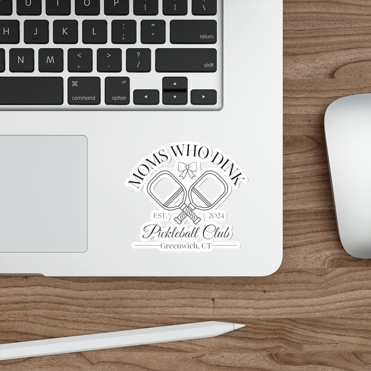 Moms Who Dink Die-Cut Stickers