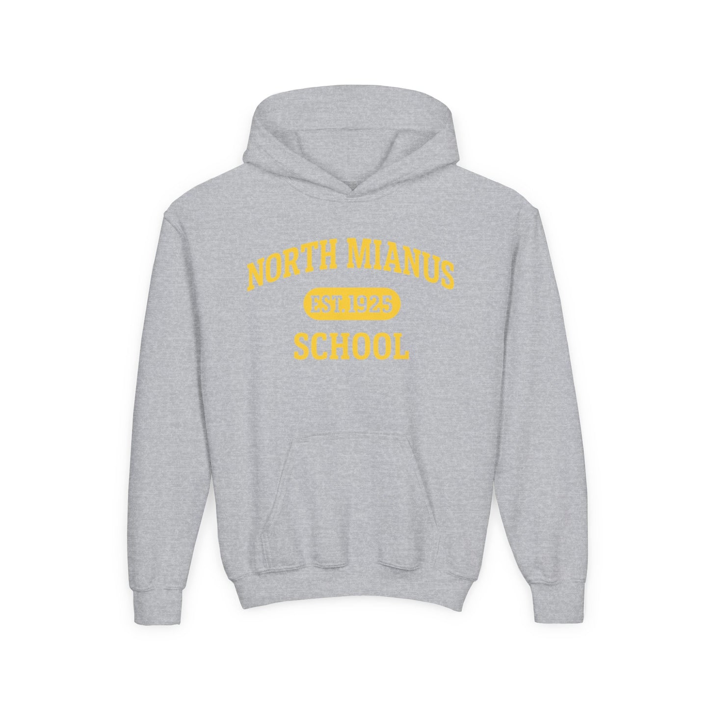 North Mianus School Youth Hoodie — Est. 1925 Retro Campus Sweatshirt