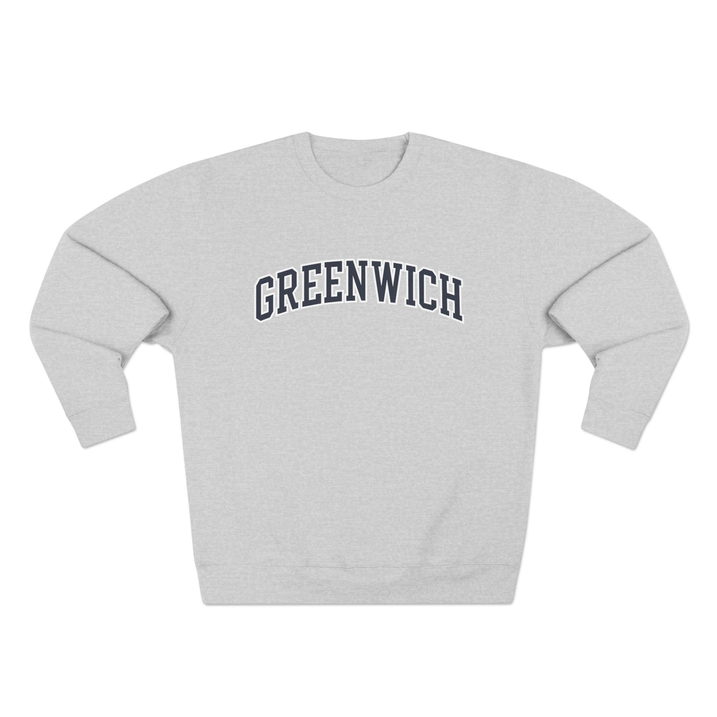 Greenwich Crewneck Sweatshirt — Classic Collegiate Pullover