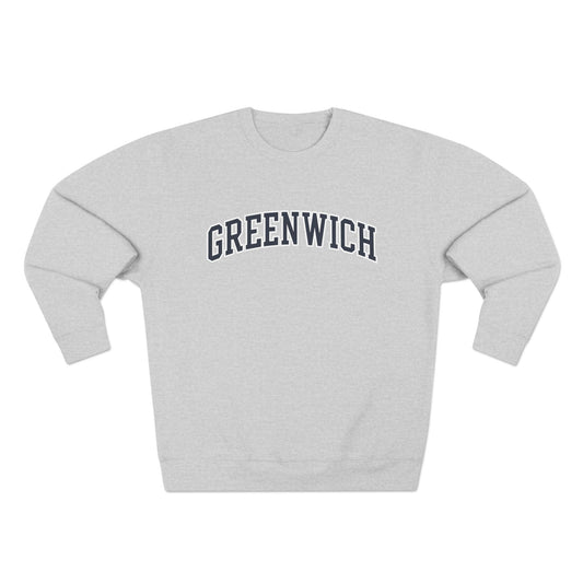 Greenwich Crewneck Sweatshirt — Classic Collegiate Pullover