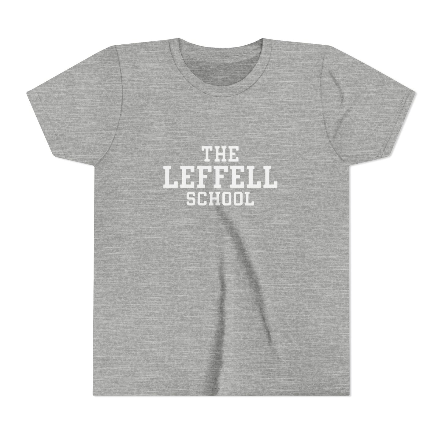 Youth T-Shirt — "The Leffell School" Classic School Logo Tee