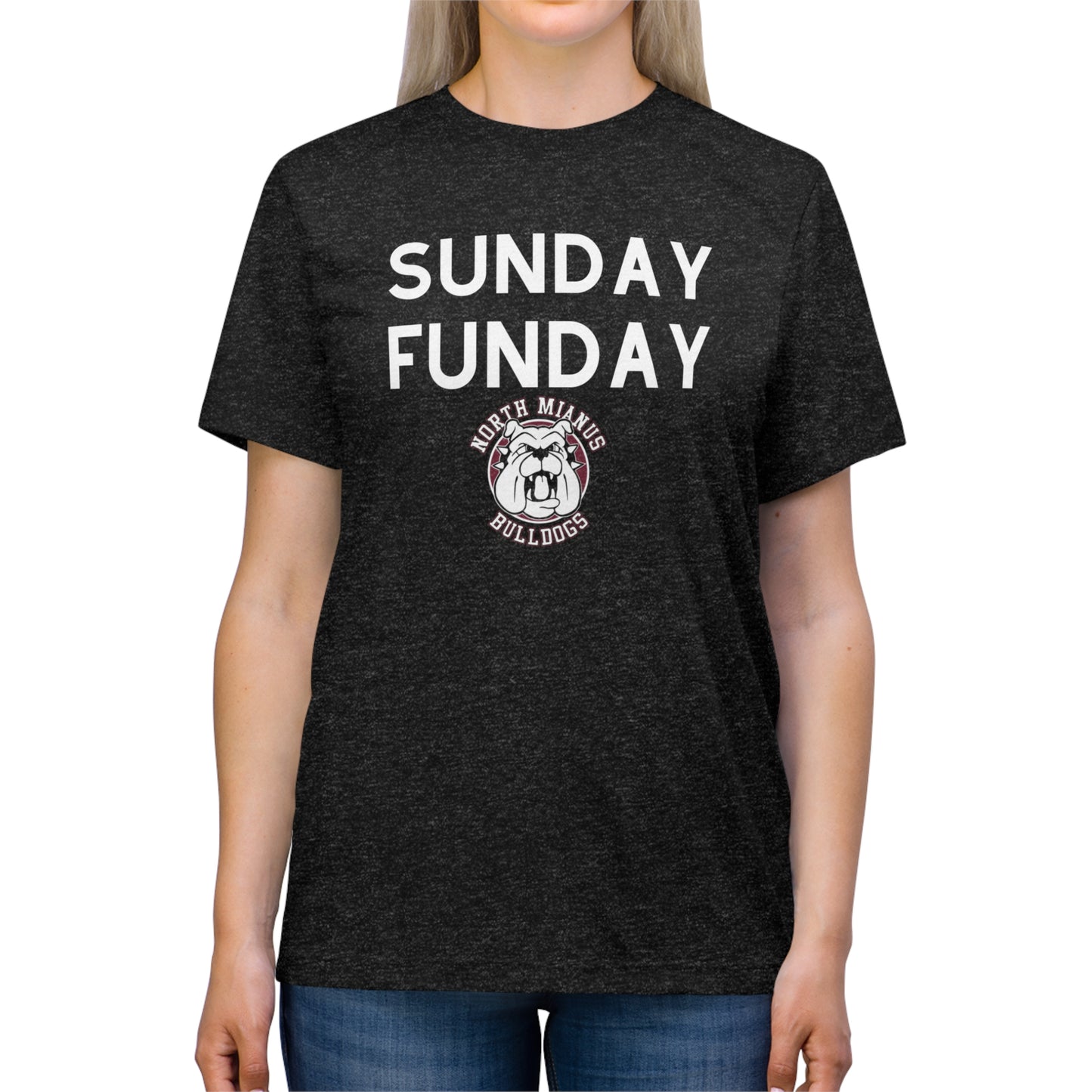 Bulldogs Sunday Funday Unisex Triblend Tee