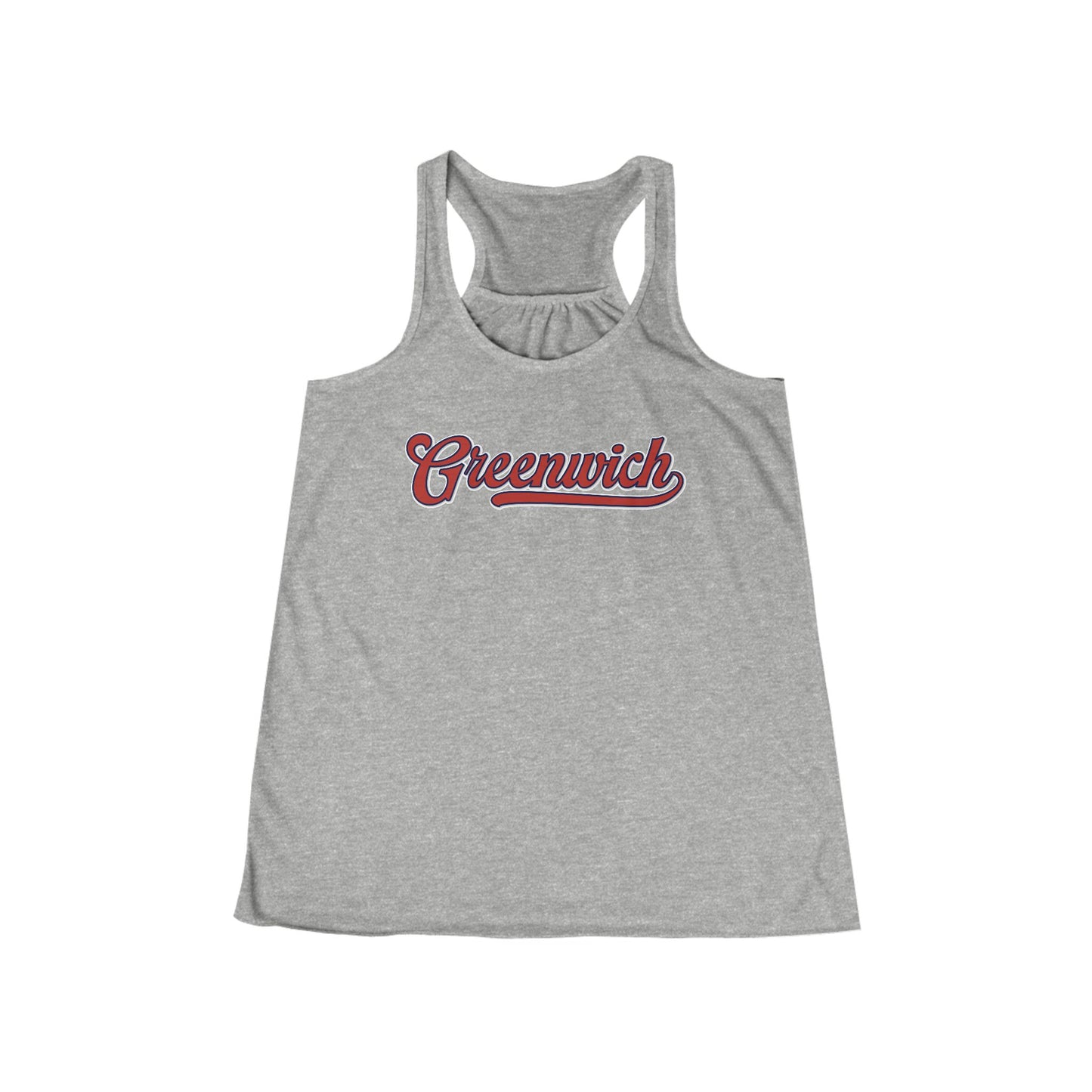 Greenwich Cooperstown Women's Flowy Racerback Tank Top