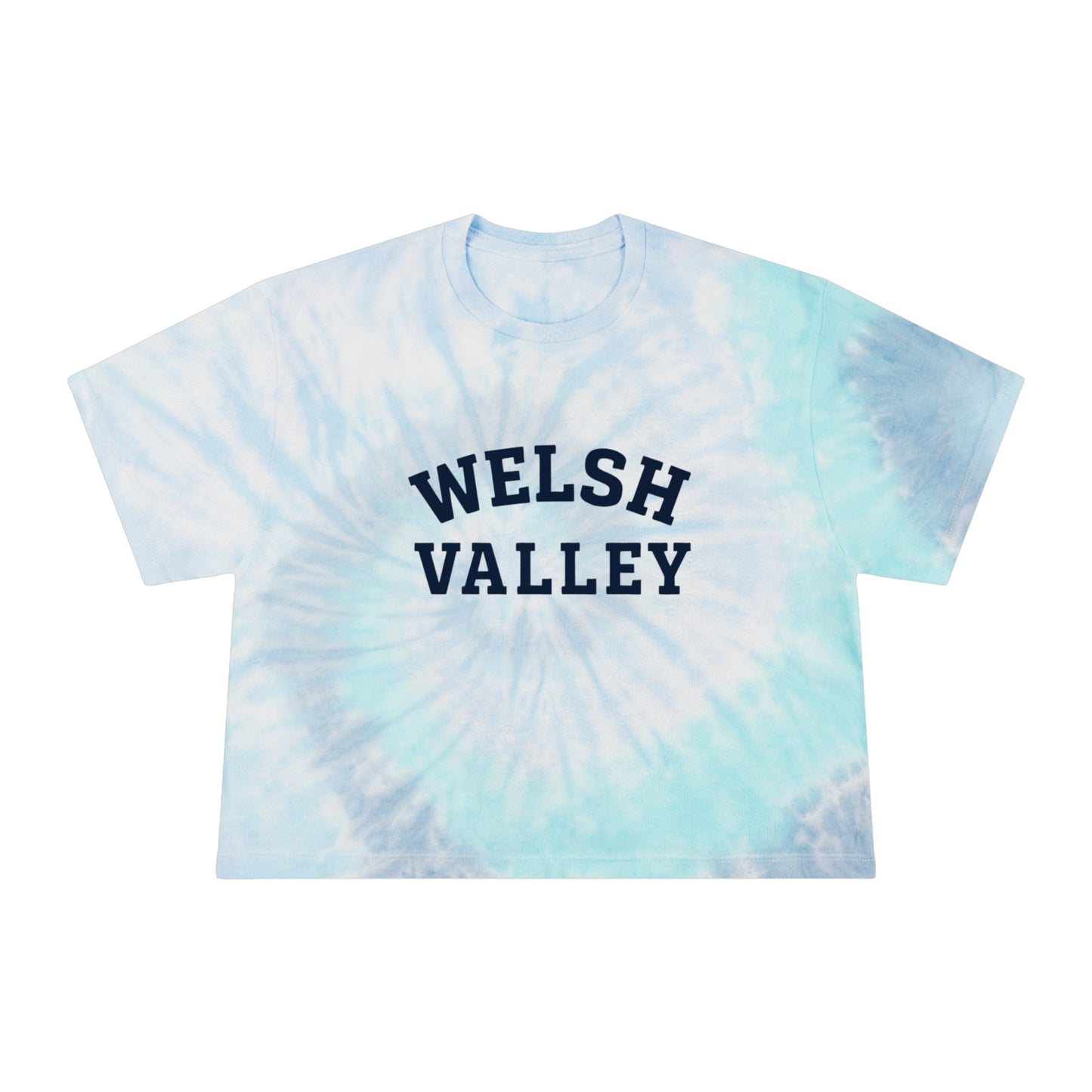 Welsh Valley  Women's Tie-Dye Crop Tee