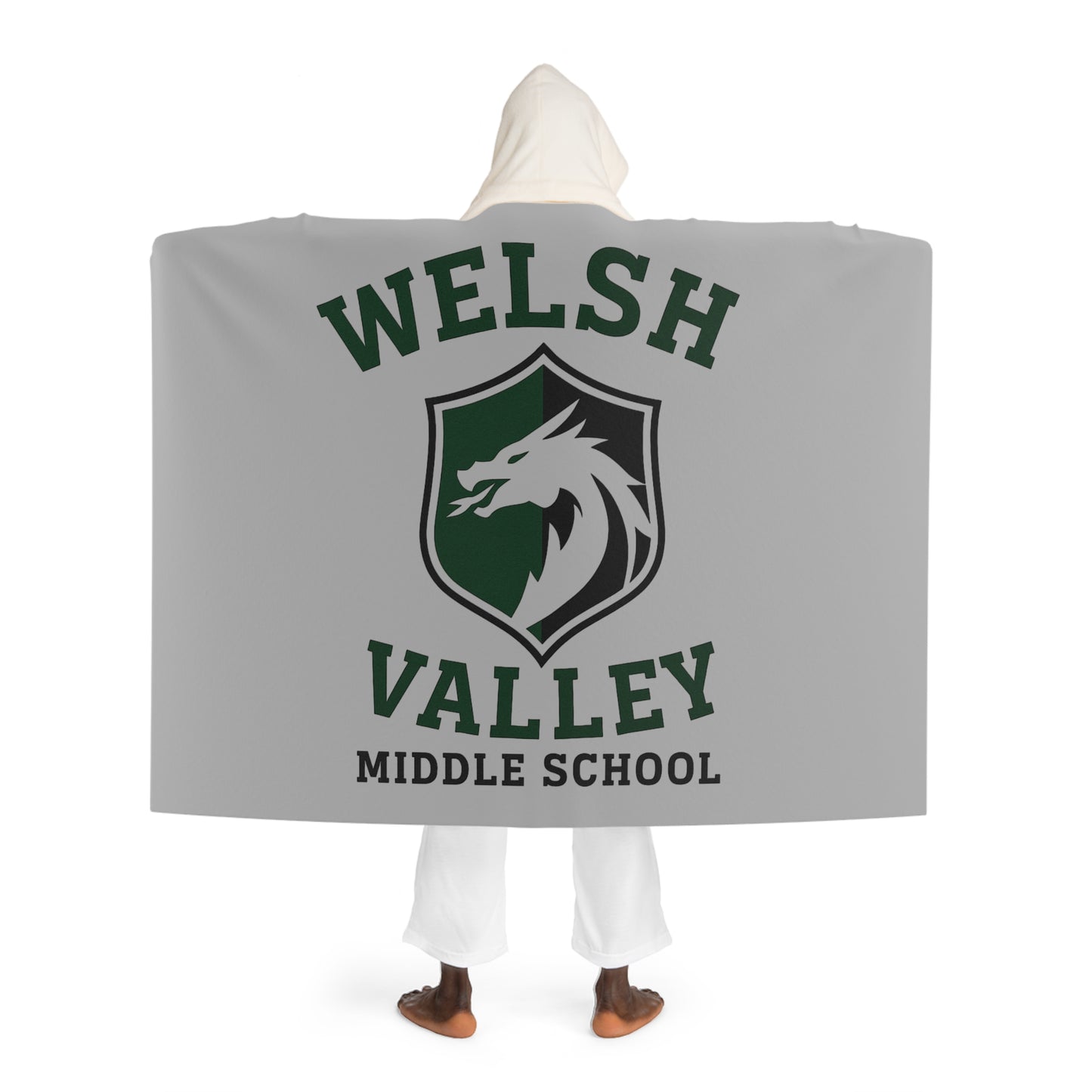 Welsh Valley hooded blanket