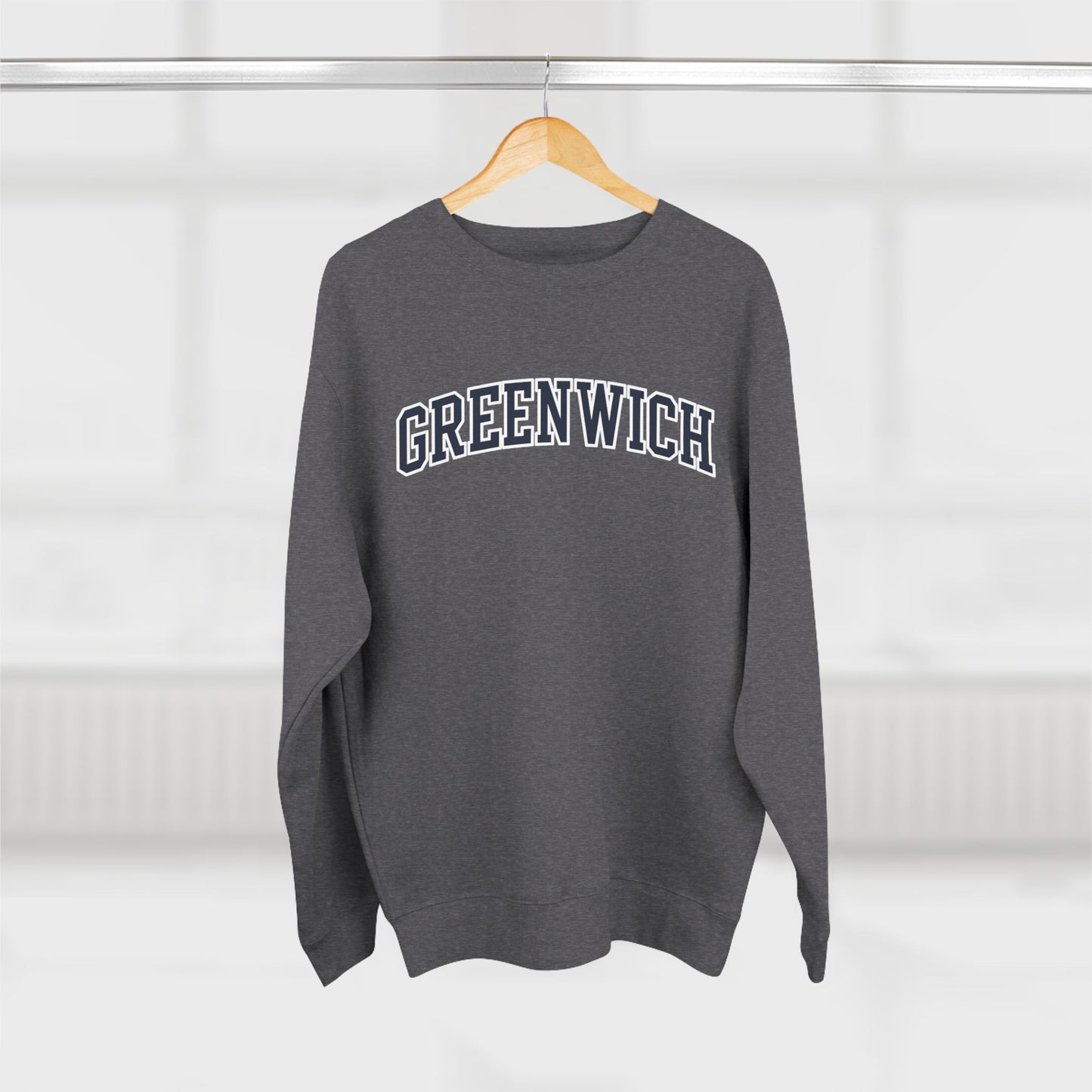 Greenwich Crewneck Sweatshirt — Classic Collegiate Pullover