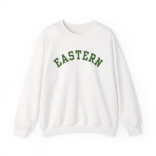 Cozy Eastern Collegiate Sweatshirt, Unisex Crewneck