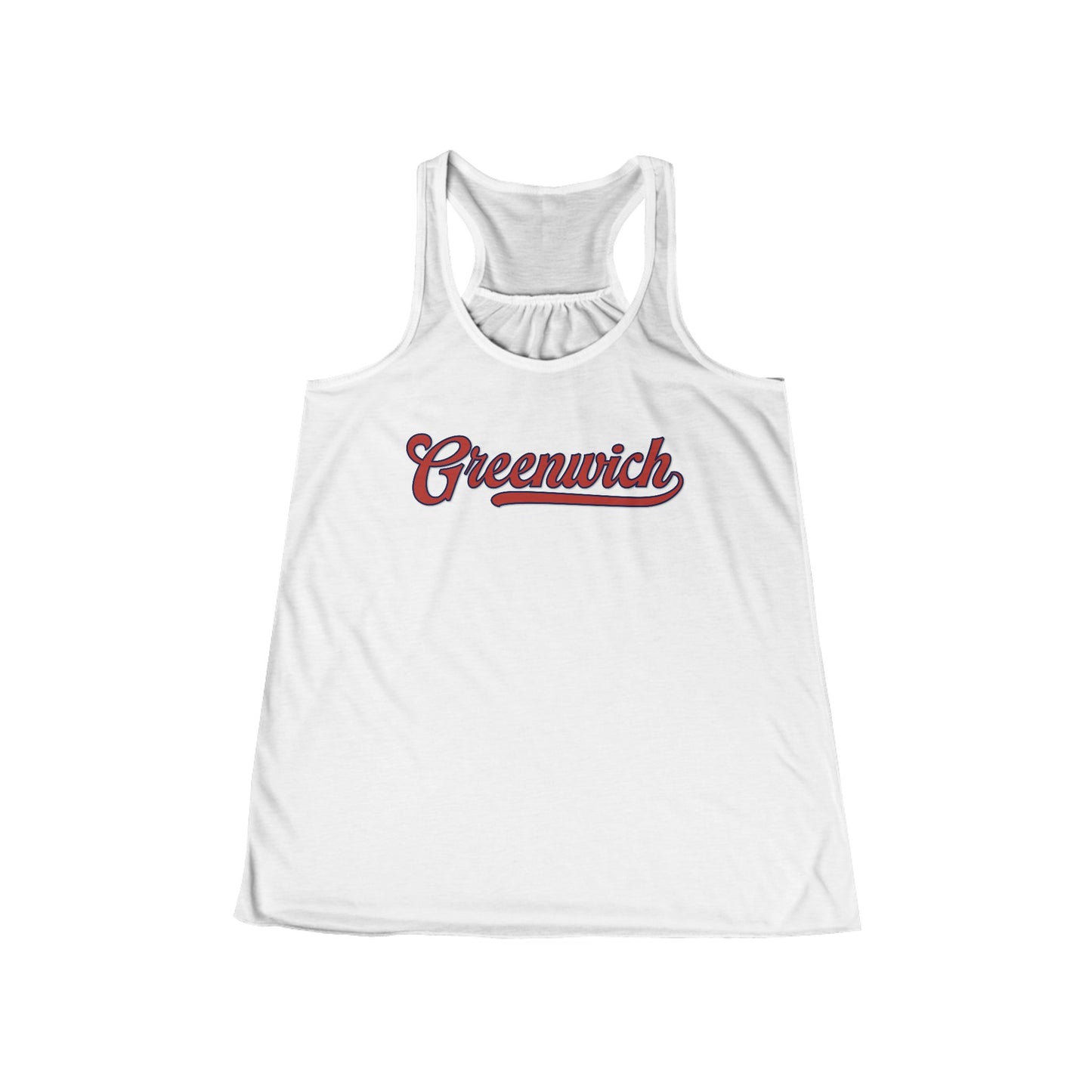 Greenwich Cooperstown Women's Flowy Racerback Tank Top