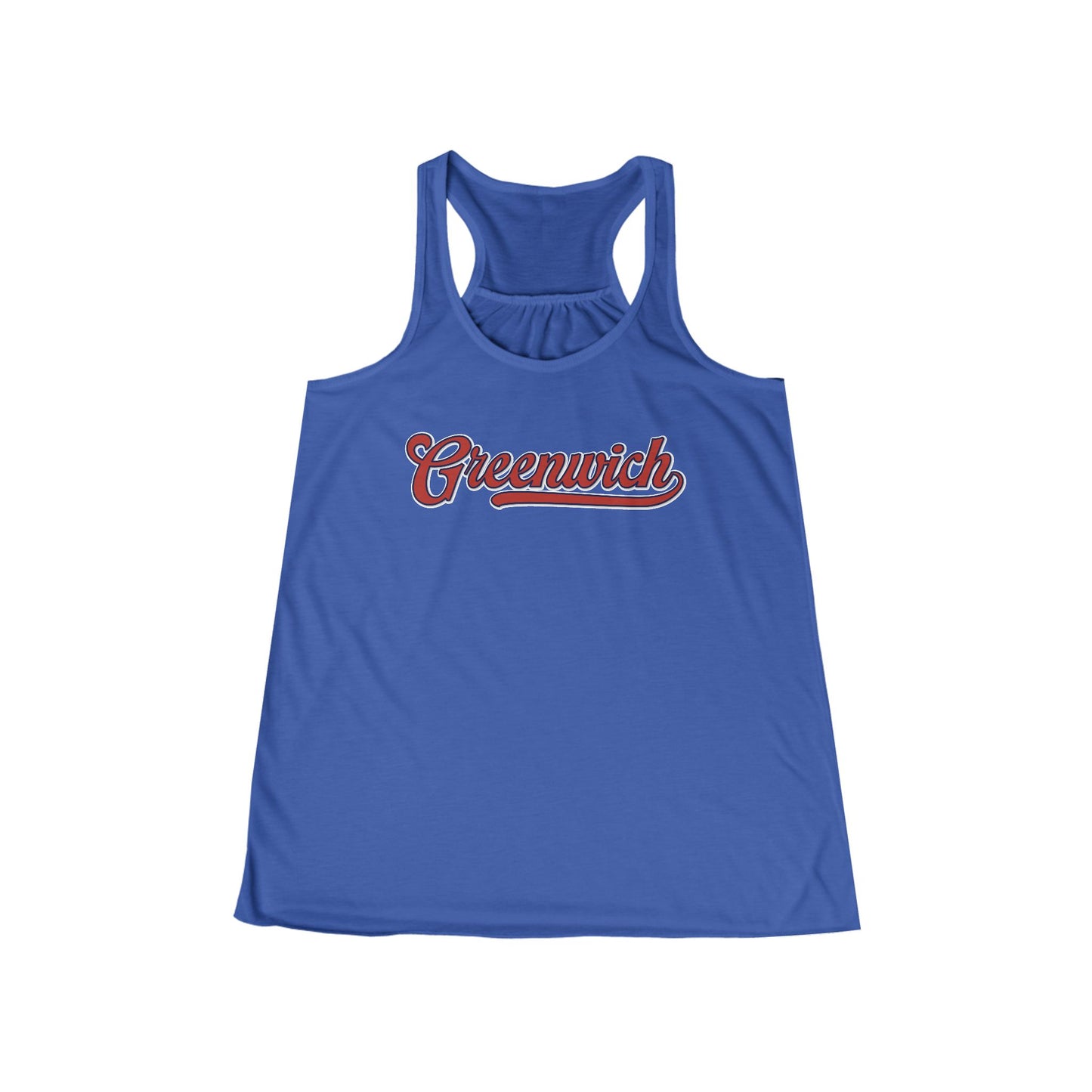 Greenwich Cooperstown Women's Flowy Racerback Tank Top