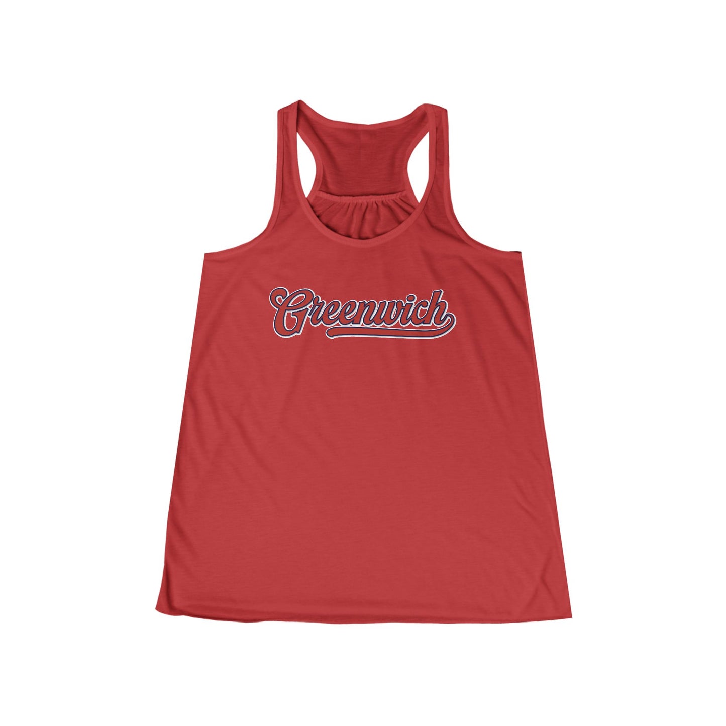 Greenwich Cooperstown Women's Flowy Racerback Tank Top