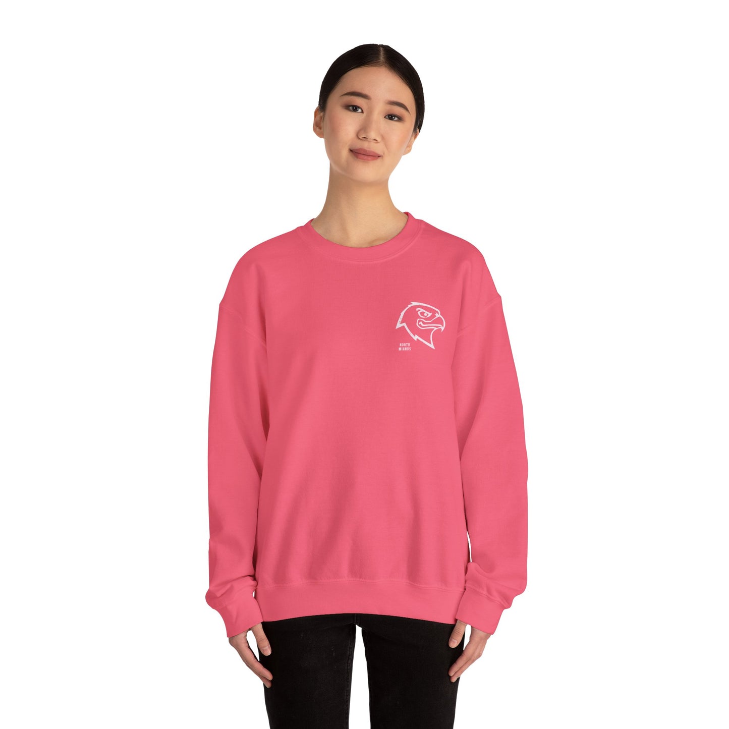NMS Hawks Cozy Adult Collegiate Sweatshirt, Unisex Crewneck