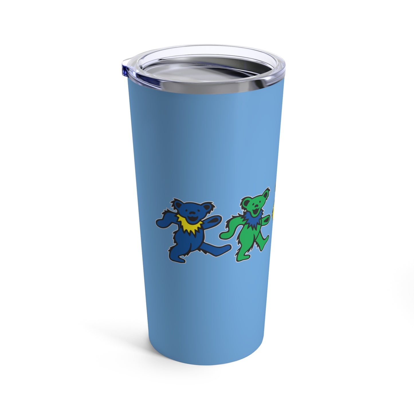 Grateful Dead Dancing Bears Tumbler, Gift for Music Fan, Gift for Dead Head, Gift for Him, Cute Bears Gift, Gift for Teen