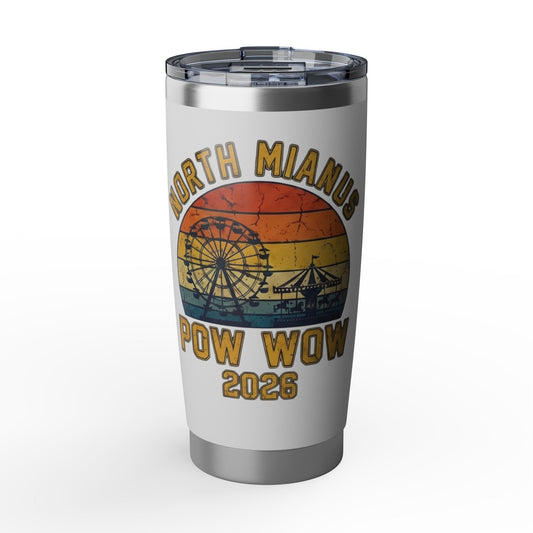 Pow Wow 2026 20oz Tumbler — North Mianus