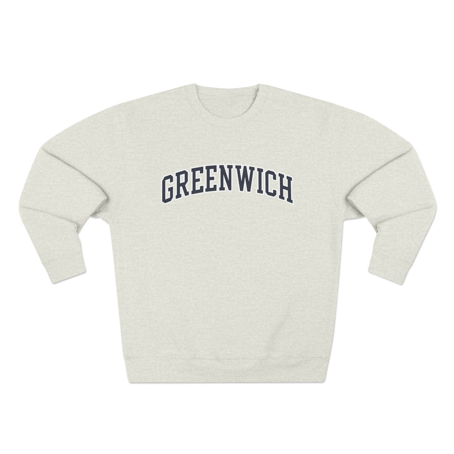 Greenwich Crewneck Sweatshirt — Classic Collegiate Pullover