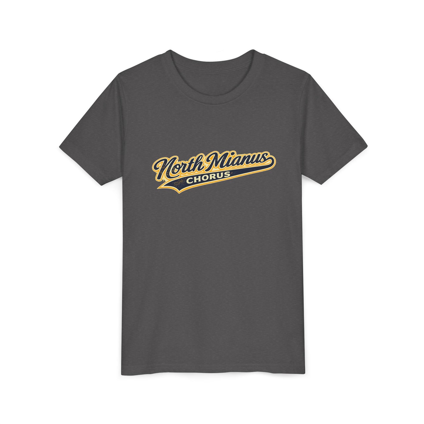 KIDS North Mianus Chorus Baseball T-Shirt YOUTH SIZE