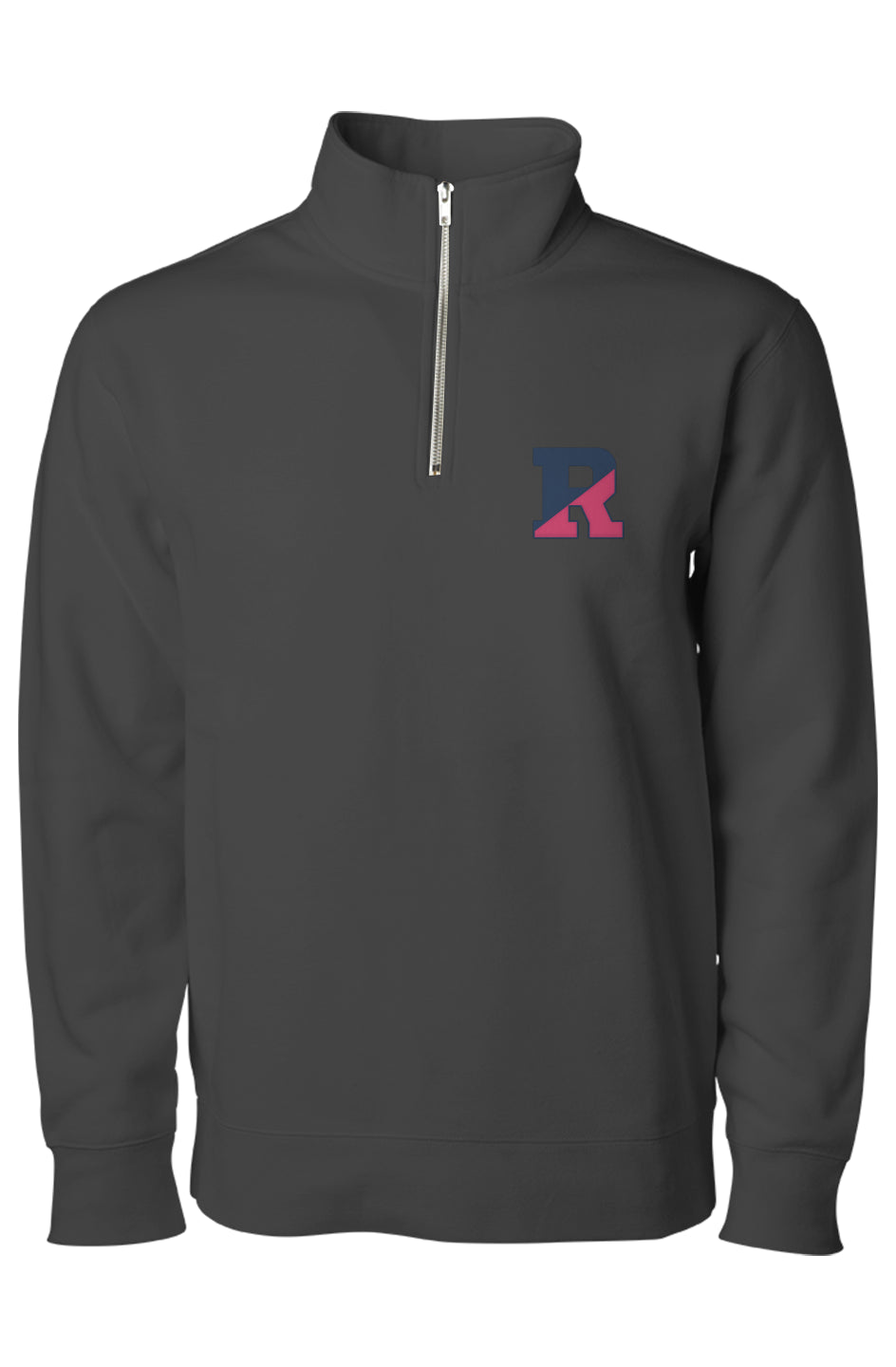 KF Hot Pink Midweight Quarter Zip Pullover