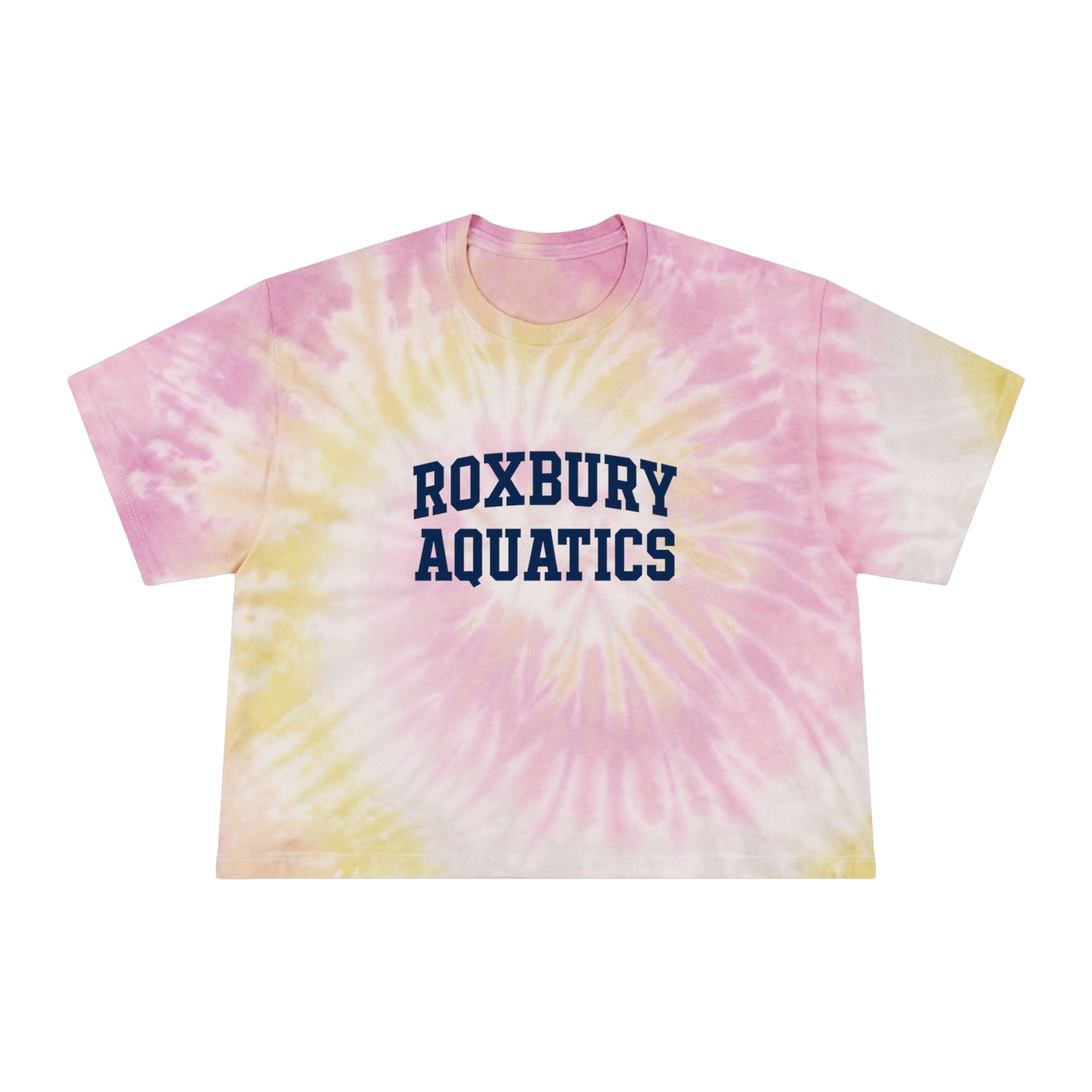 Greenwich Aquatics ADULT WOMEN Tie-Dye Crop Tee