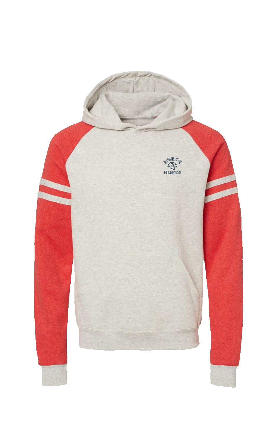 Hawks Varsity Colorblocked Raglan Hoodie