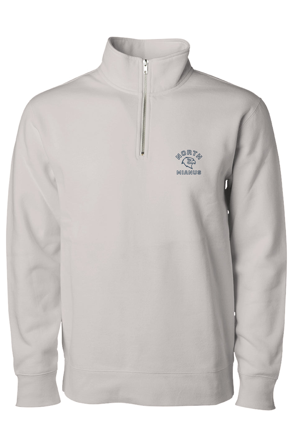 NMS Hawks Adult Midweight Quarter Zip Pullover