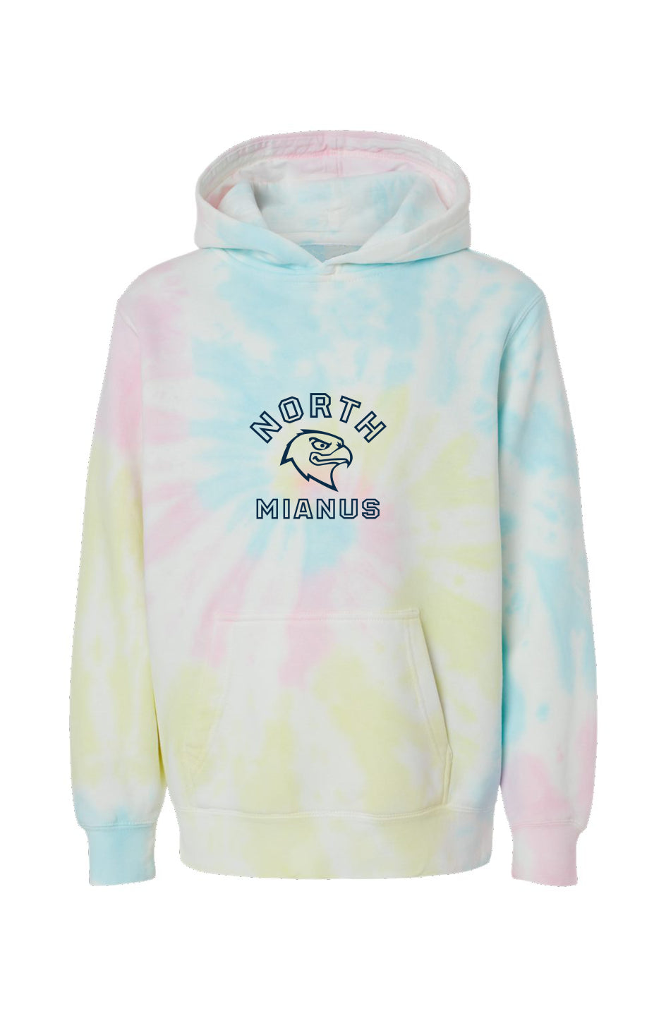 NMS Youth Sunset Swirl Tie Dye Hoodie
